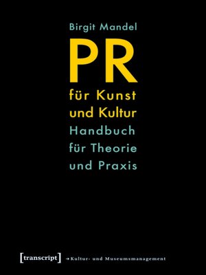 cover image of PR für Kunst und Kultur